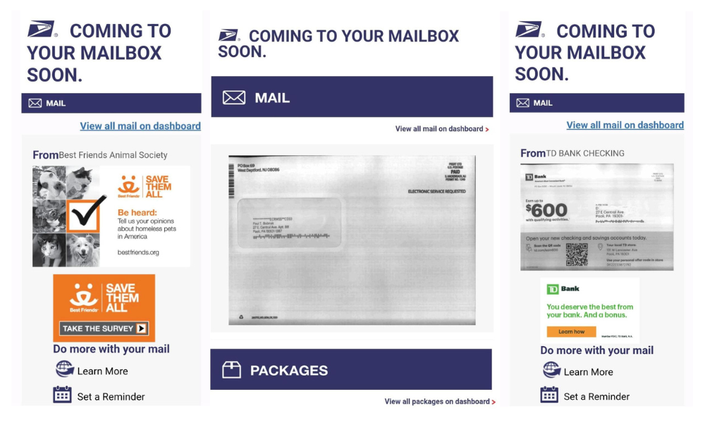 Maximize Your Mail for Informed Delivery